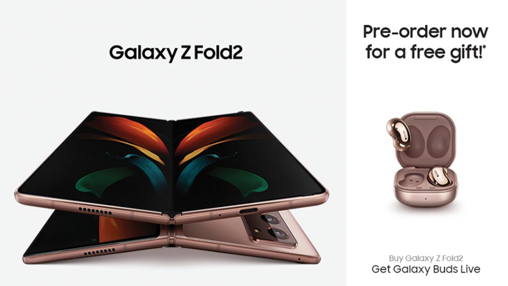 Samsung Galaxy Z Fold2 is Up for Pre-orders in Pakistan; Get Free Samsung Galaxy Buds Live