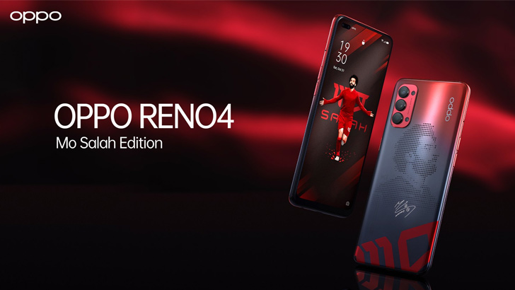 Oppo Reno4 Mo Salah Edition Released; the Reno4 Gets a Stunning New Paint job