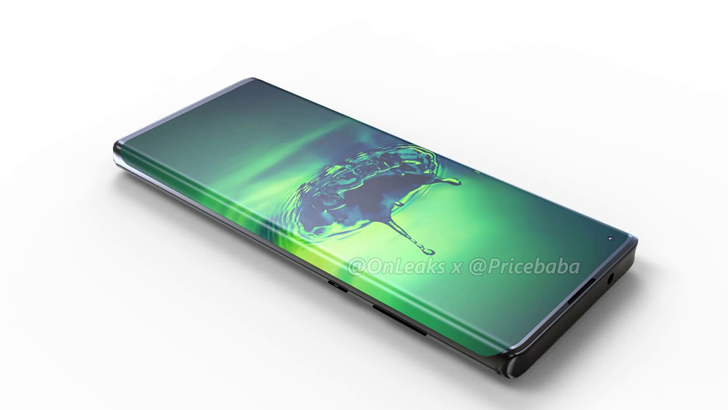 Motorola’s Newest Flagship, Motorola Edge+ Appears in Early Renders: 90Hz Waterfall Display coupled with a Beefy Battery