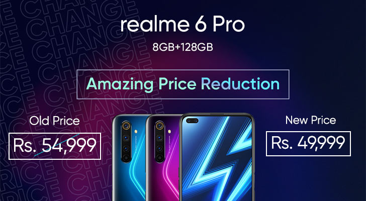 Realme 6 Pro Price Slashed in Pakistan as the Realme 7 Pro Launch Nears