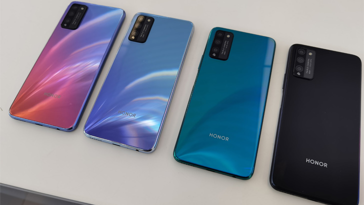 Honor 30 Lite 5G Live Hands-on Shots Reveal All Color Options Just a Day before the Official Launch