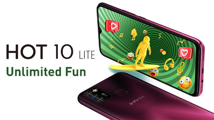 Infinix Hot 10 Lite Announced with a 5000 mAh Battery and an Aggressive Price Tag