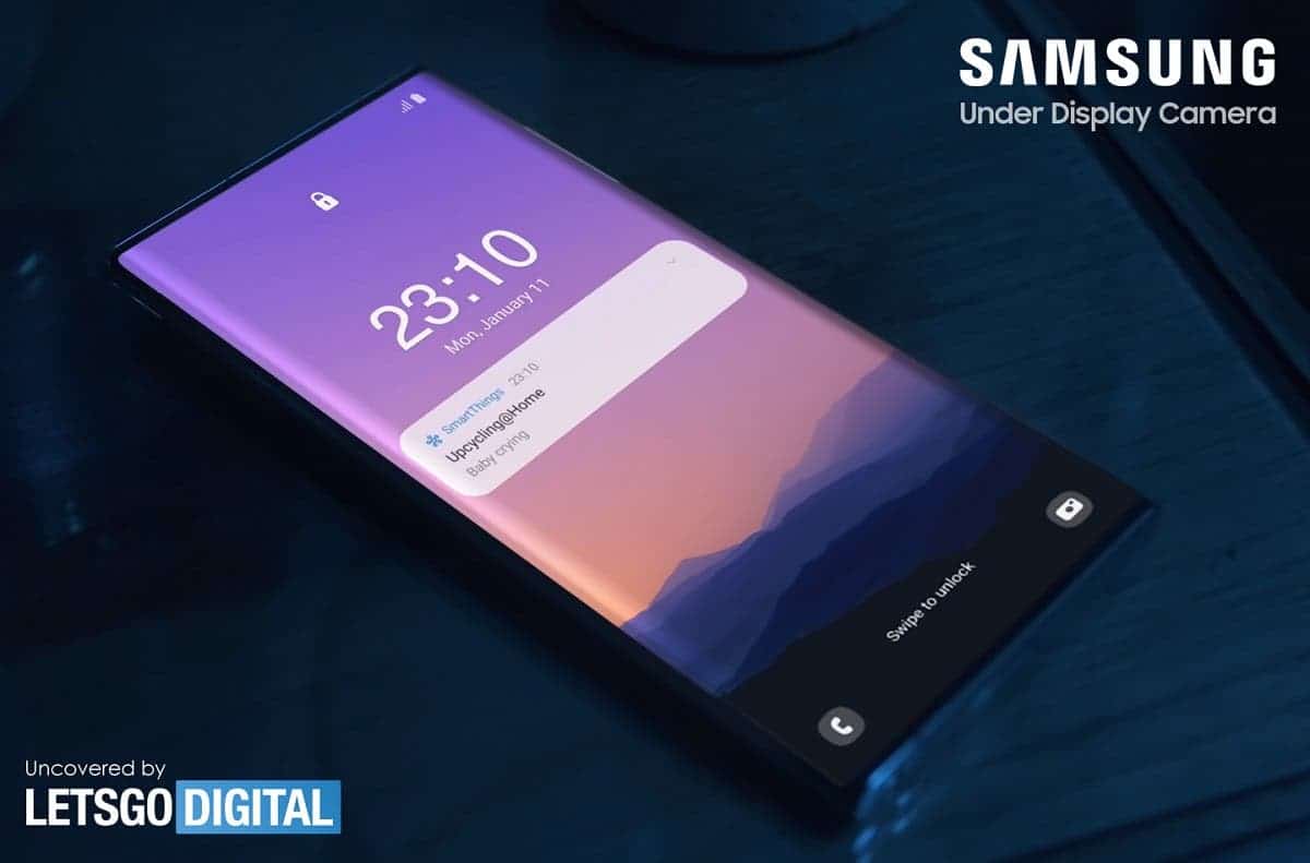 Samsung sub-screen camera will be used in smartphones, laptops and TVs