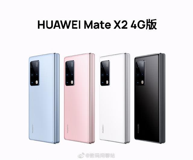 Huawei Mate X2 4G Variant Appeared On The Net