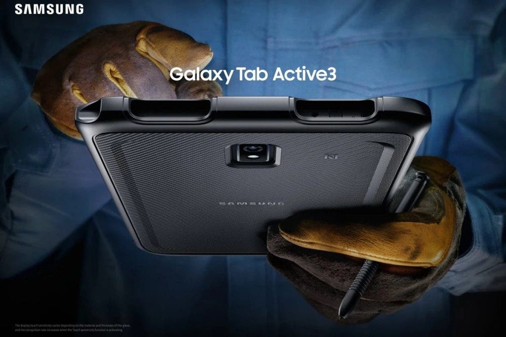 Samsung Galaxy Tab Active3 rugged tablet with a replaceable battery launched in the US