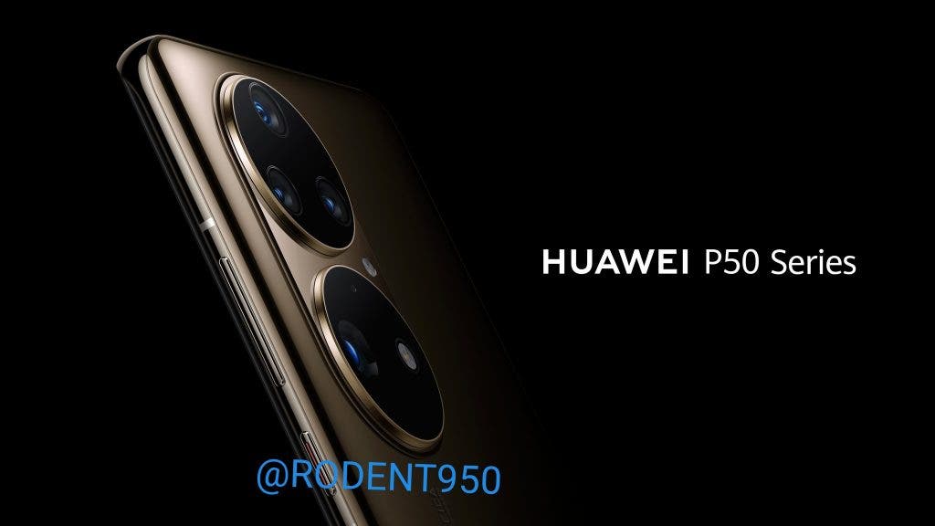 First look at the Huawei P50 series camera design