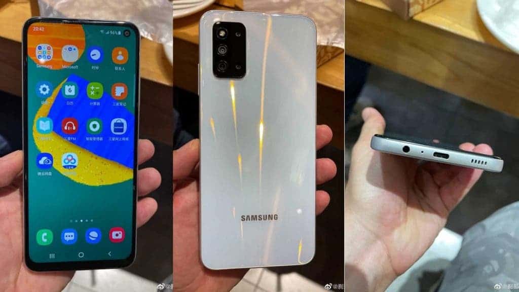 Samsung Galaxy F52 5G appeared in live photos