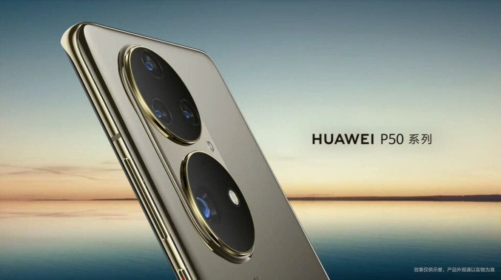 Huawei P50 real image with glittering colour matching & dual-ring camera leaks