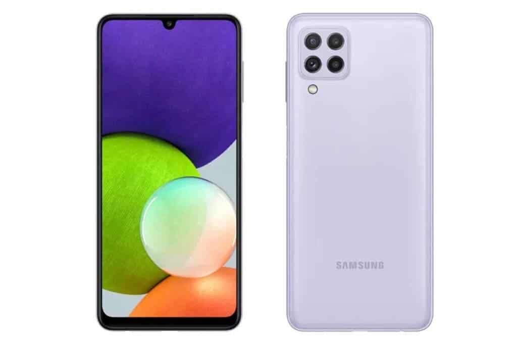 Samsung Galaxy A22 India Price