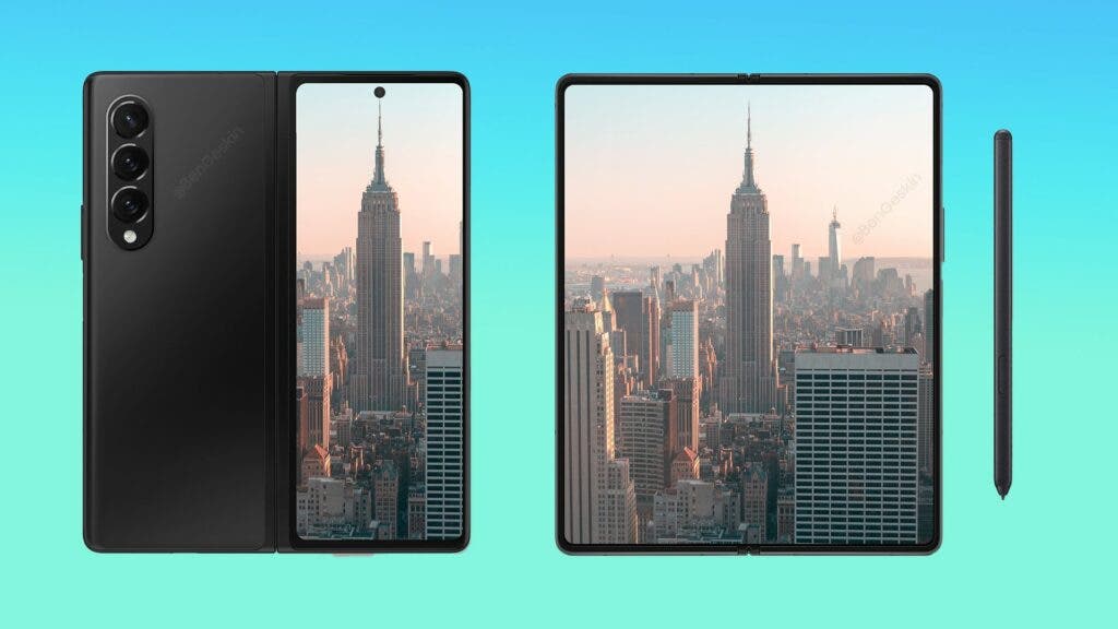 Samsung Galaxy Z Fold 3 Appeared In A New Rendering