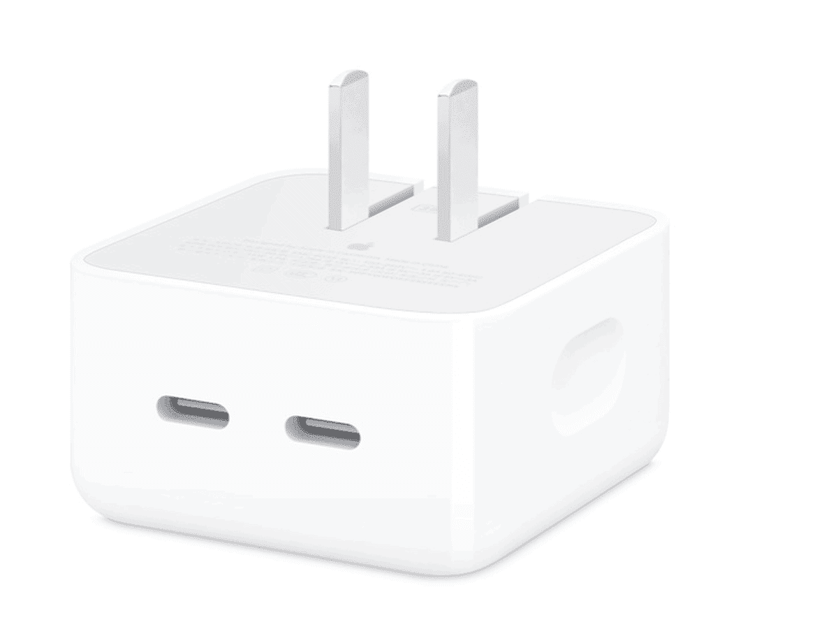 Apple 35W dual-C port charger with cable hit the shelves for $111- Gizchina.com