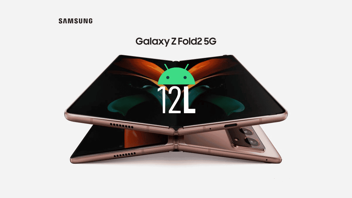 Samsung Galaxy Z Fold2 gets Android 12L ahead of Android 13 update
