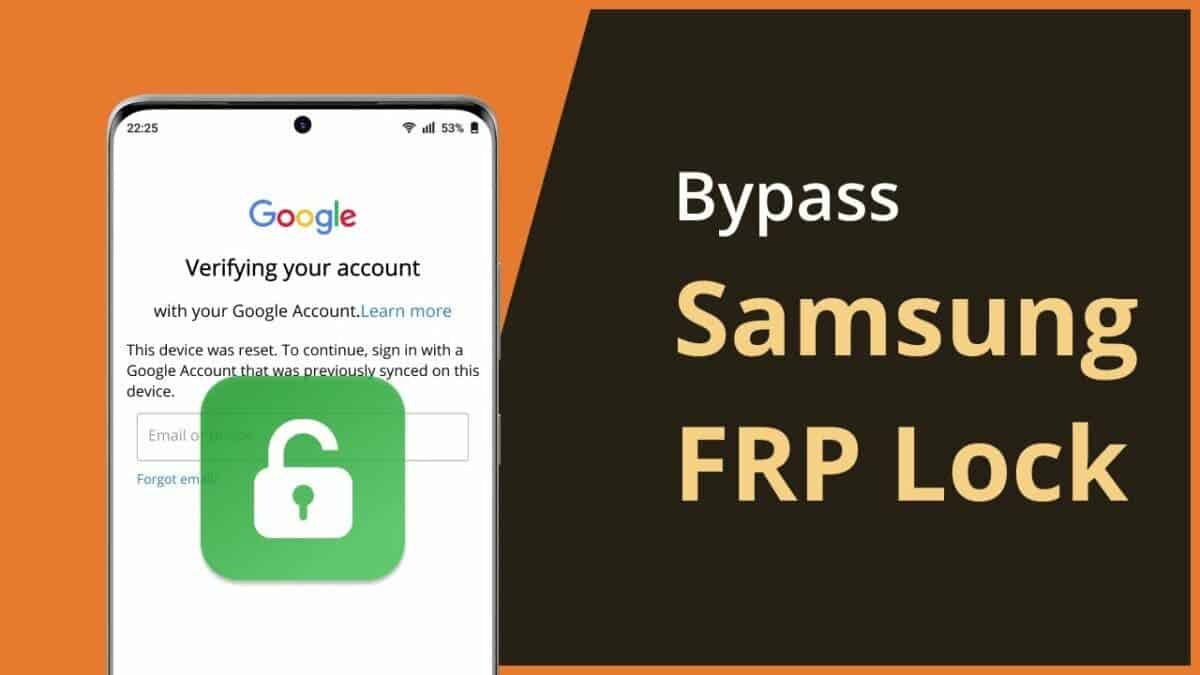 Samsung FRP Account Bypass Within Two Minutes